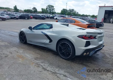 2024 Chevrolet Corvette Stingray Rwd 1Lt из США, поврежденный, VIN 1G1YA3D4XR5127507